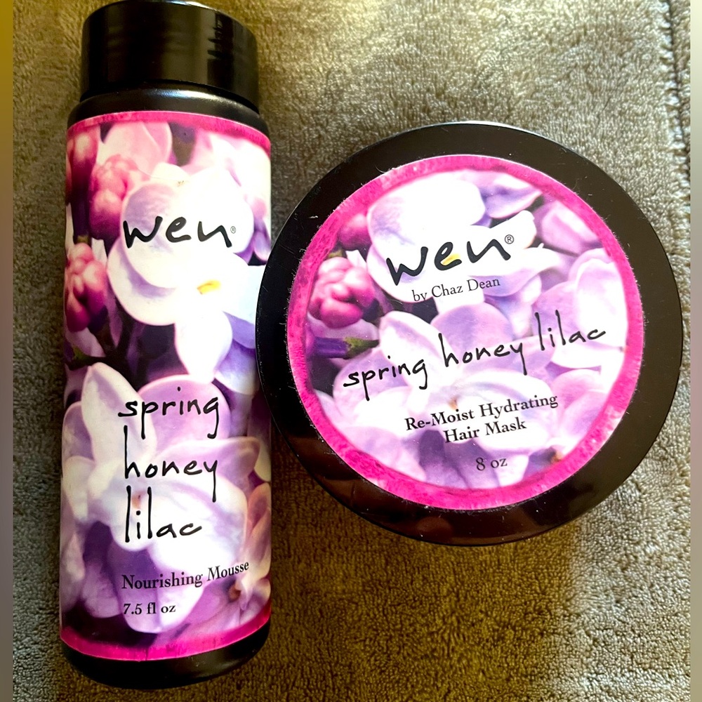 Wen Spring Honey Lilac Hair Care Set